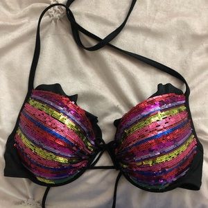 VS ruffle bikini top